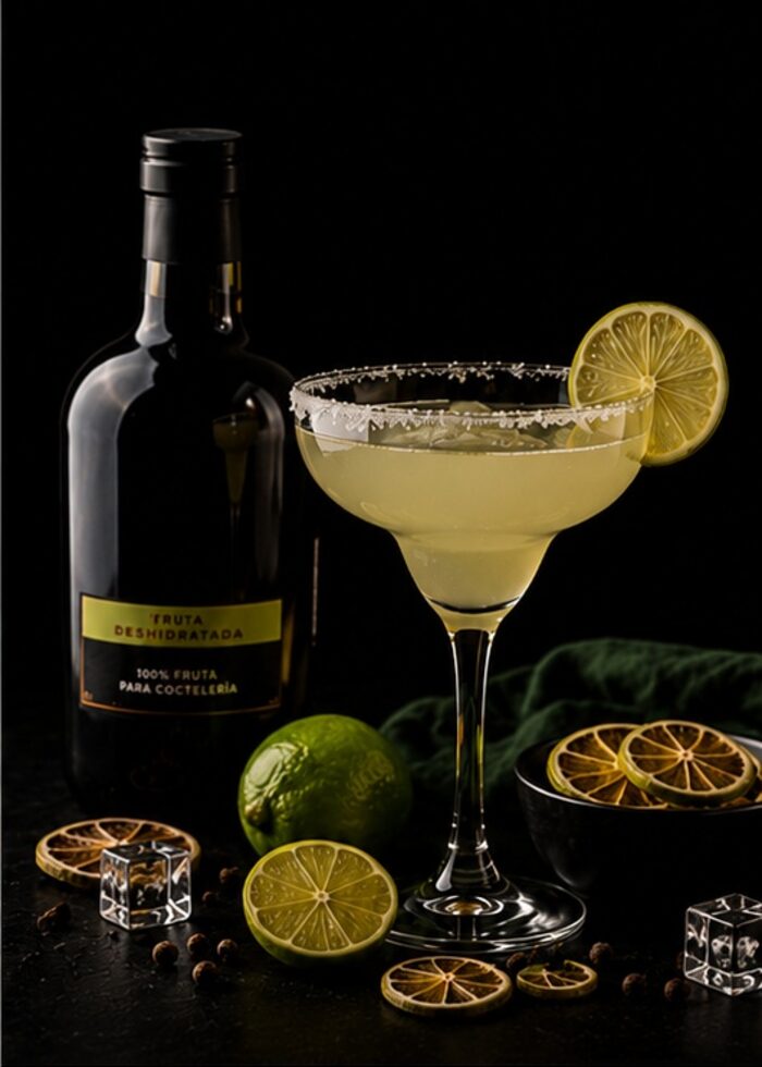 Margarita de Autor, cóctel con limón deshidratado Cítrica Premium